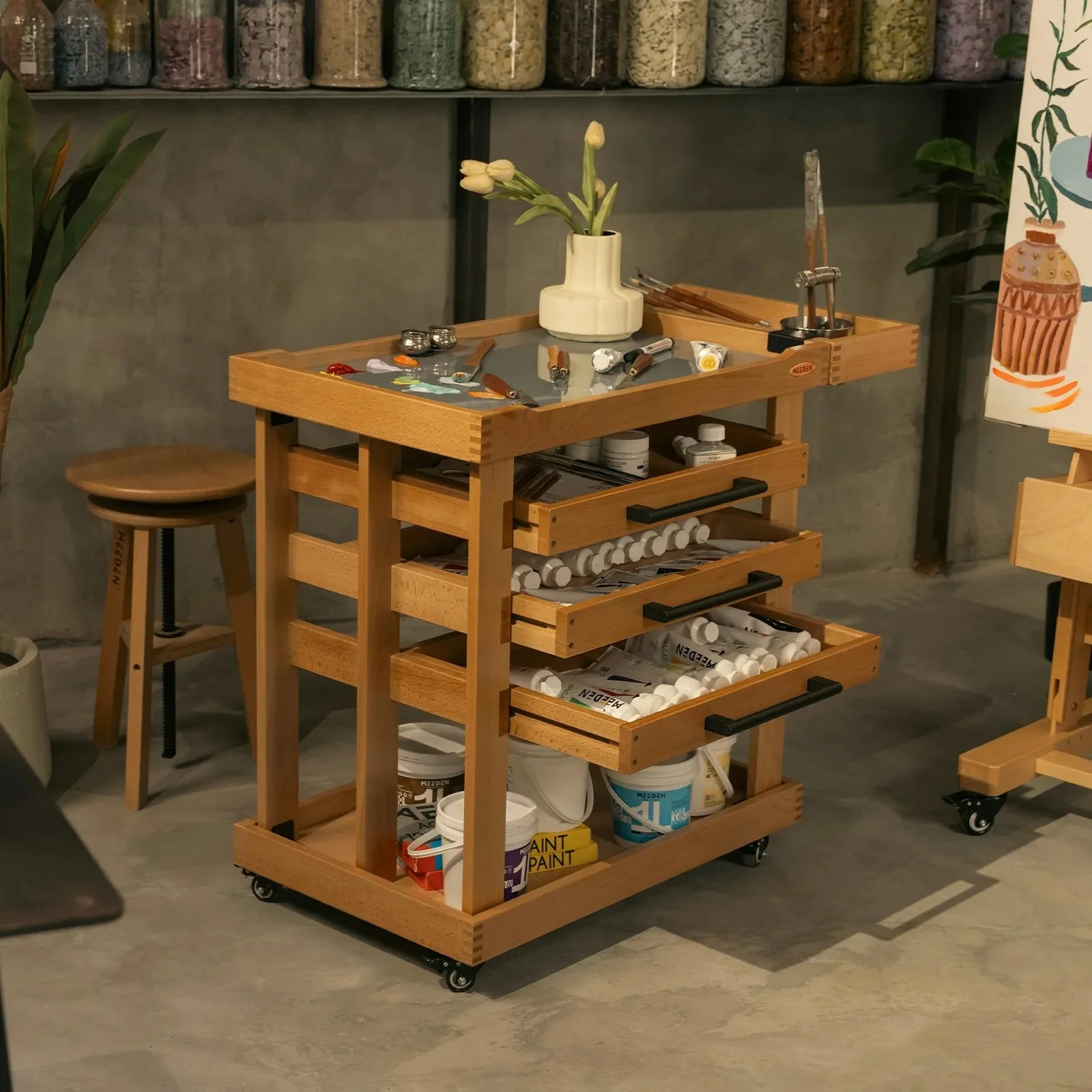Meeden Art Cart