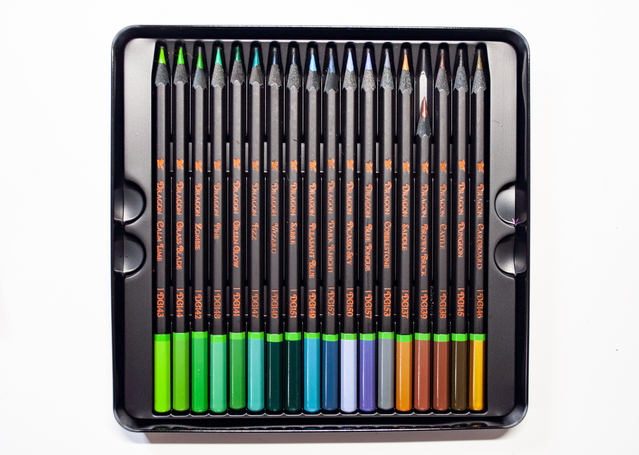 Black Widow Colored Pencils For Adult Coloring - 24 Coloring Pencils With  Smooth Pigments - Best Color Pencil Set For Adult Coloring Books And  Drawing 