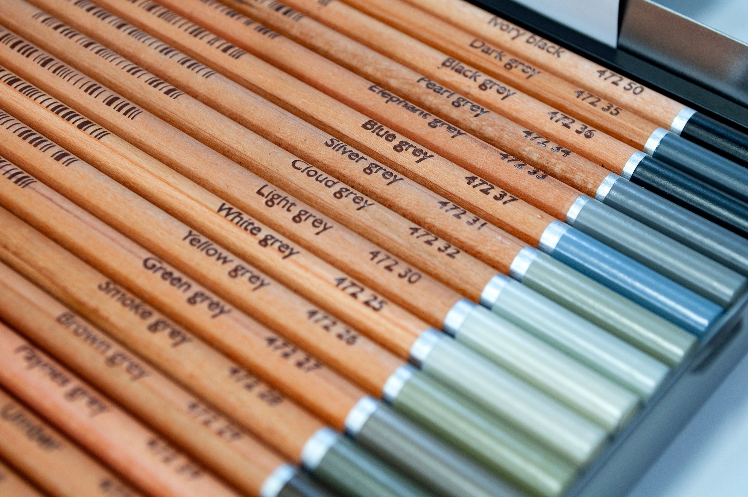 Matching Colours: Faber-Castell Pitt & Stablio Carbothello Pastel