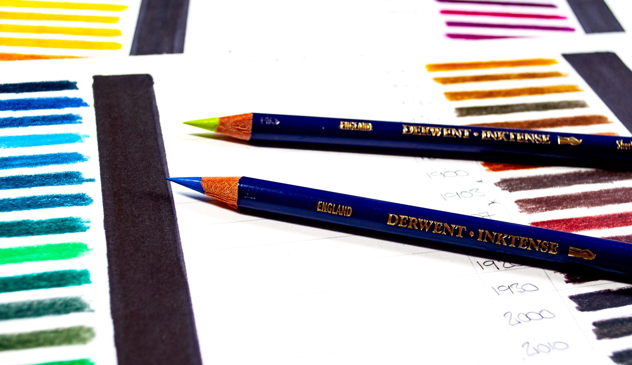 Derwent Inktense Pencils
