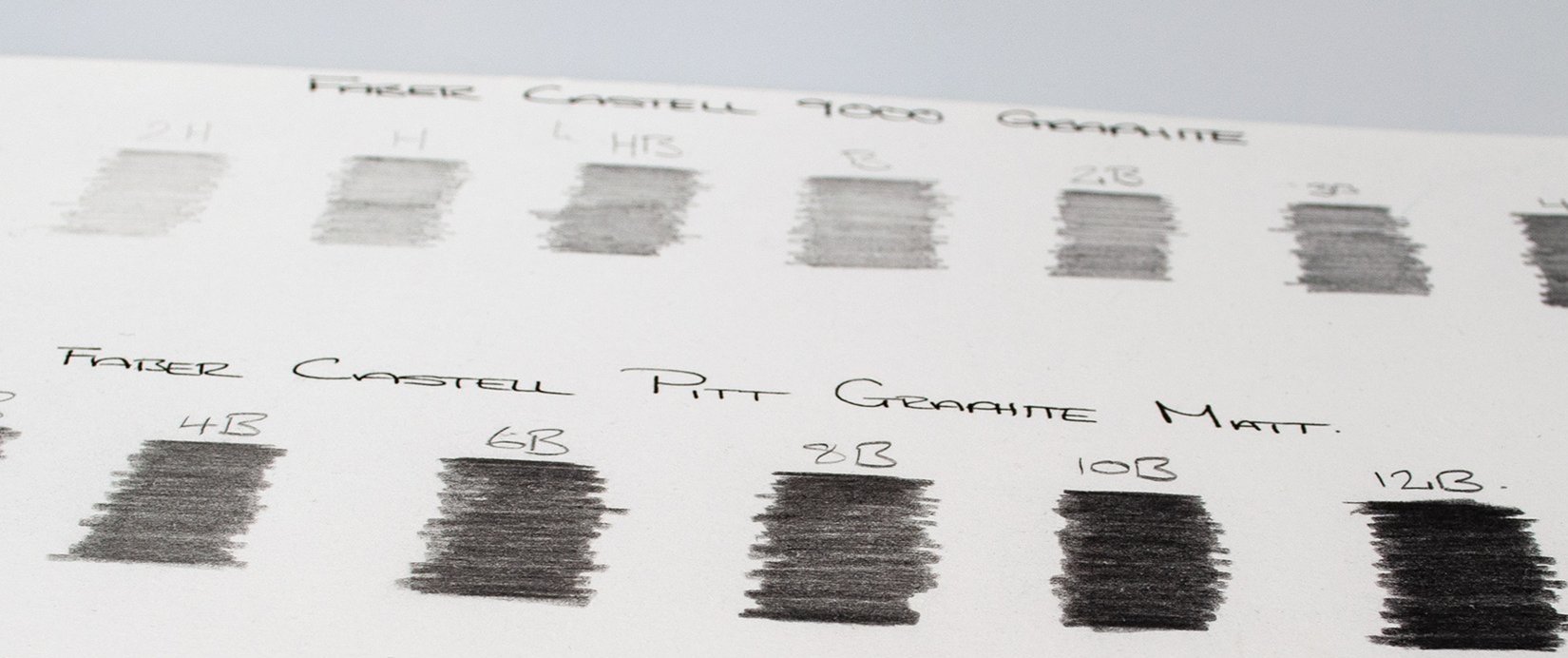 Faber-Castell Pitt Graphite Matt pencils
