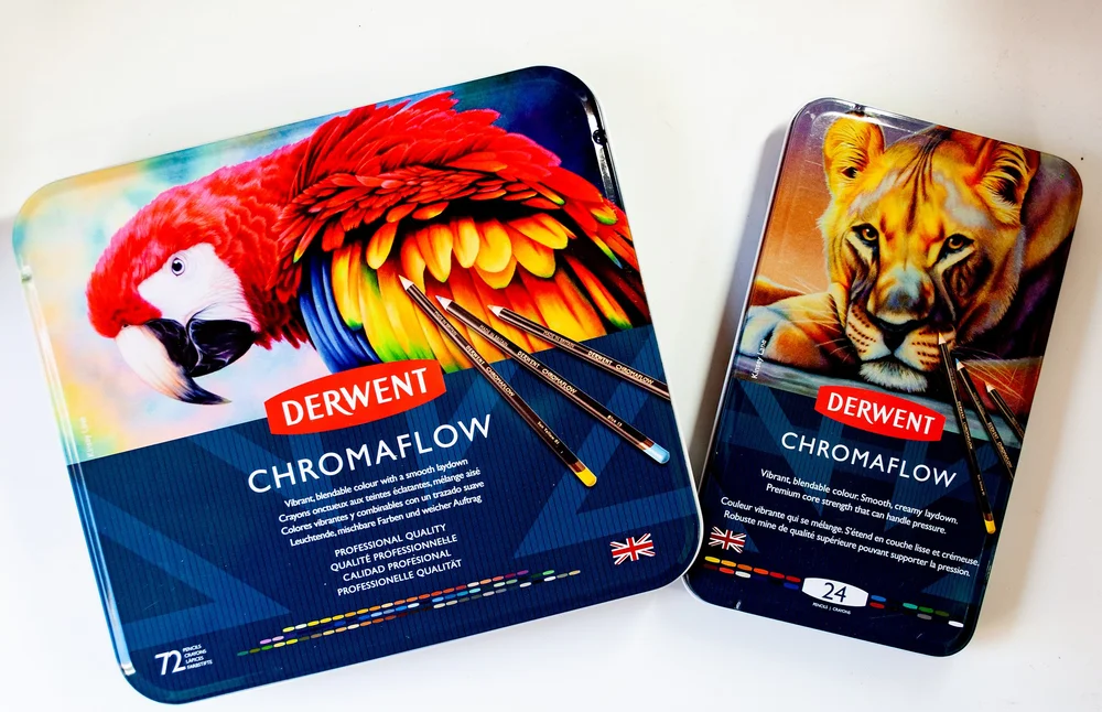 New Derwent Chromaflow 150 Set Of Coloured Pencils — The Art Gear Guide