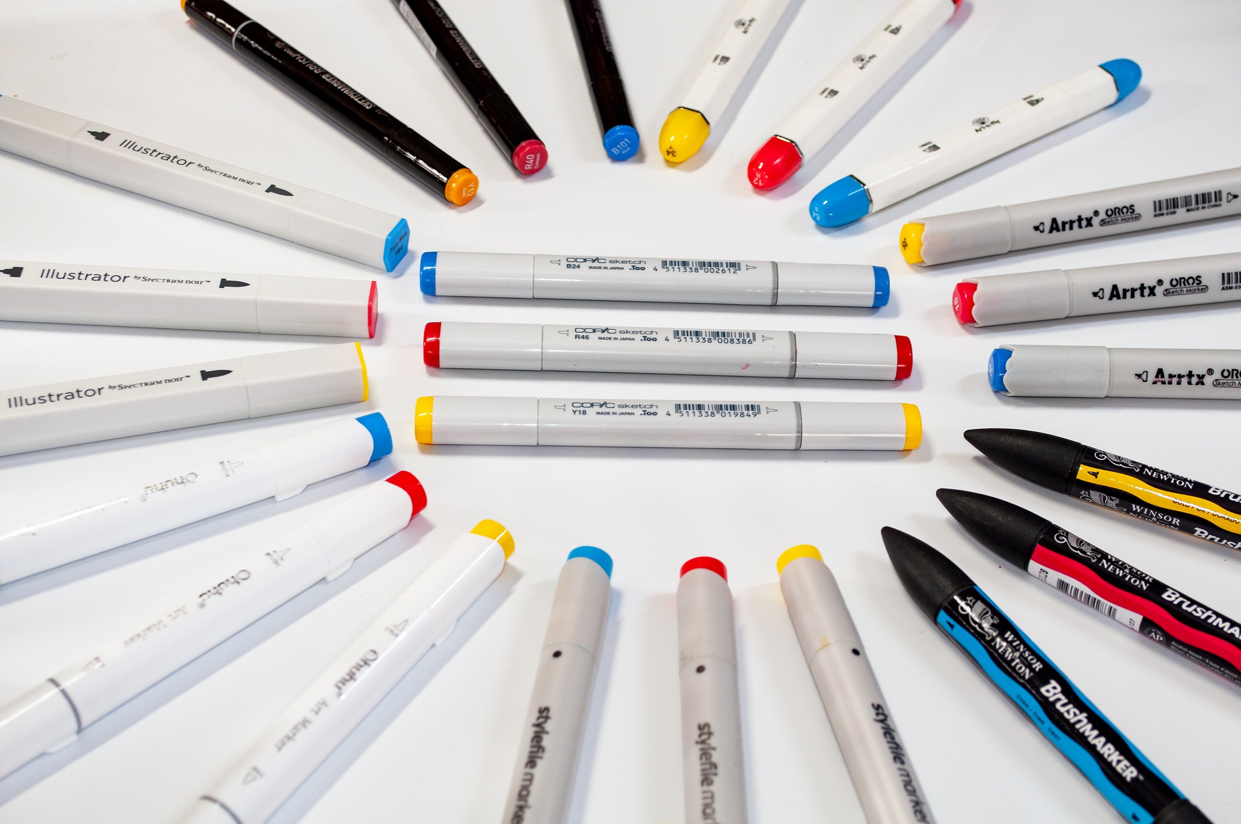 Can you blend copic markers with other brands? - Quora
