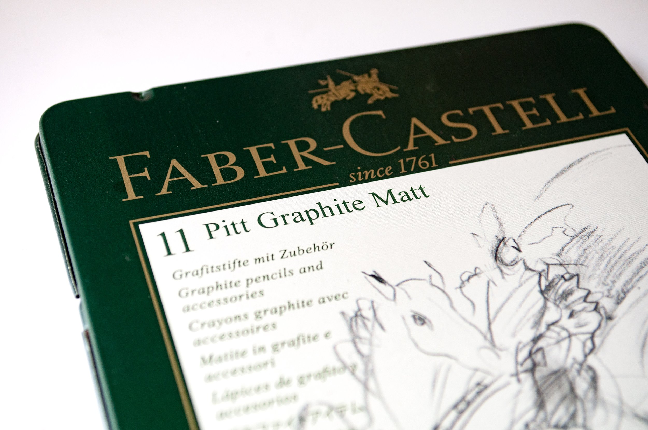 Faber-Castell 9000 Graphite Sketch Pencil Sets Art 8B - 2H set of 12 