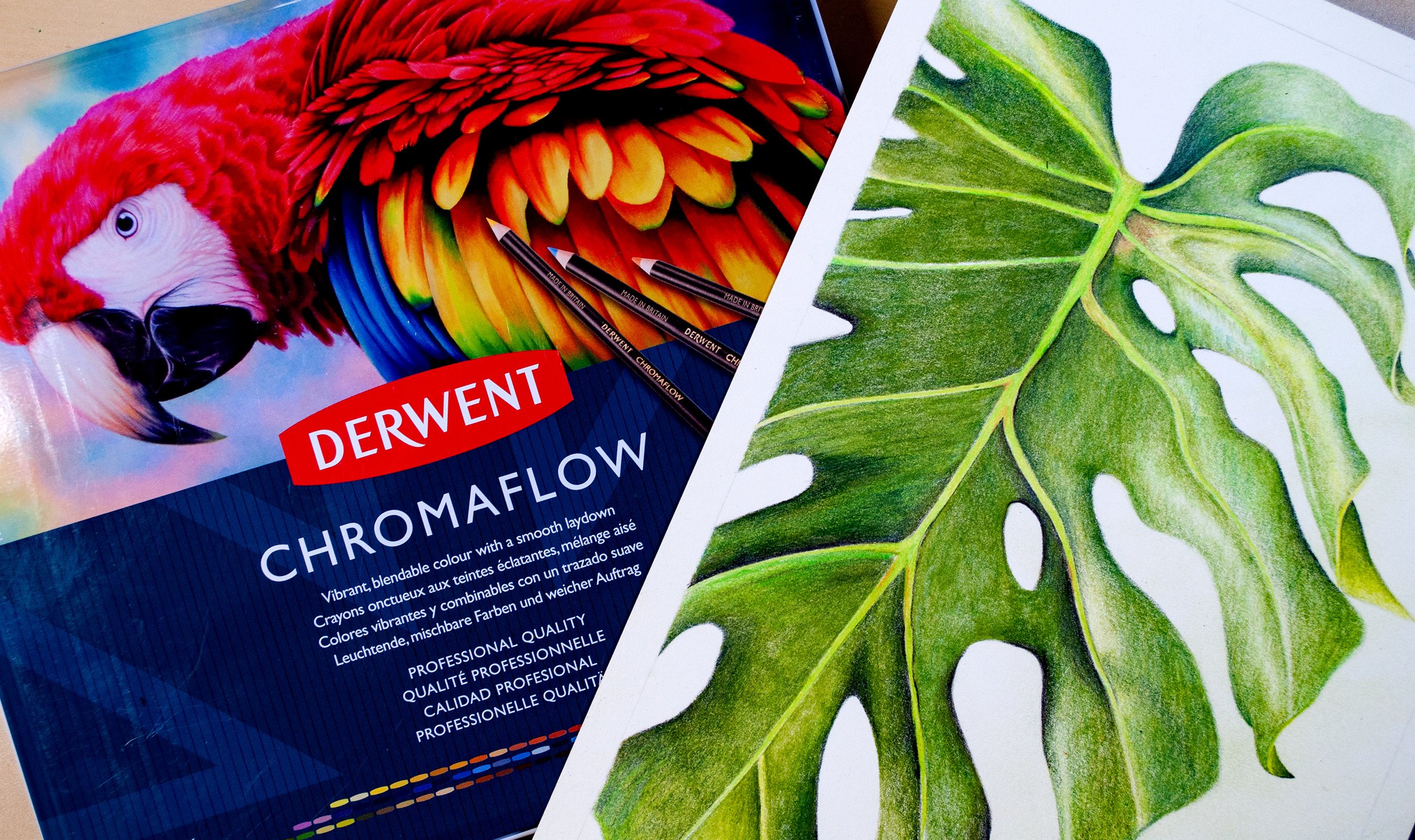 Derwent Chromaflow x72 (Crayons de couleur / Colored Pencils)
