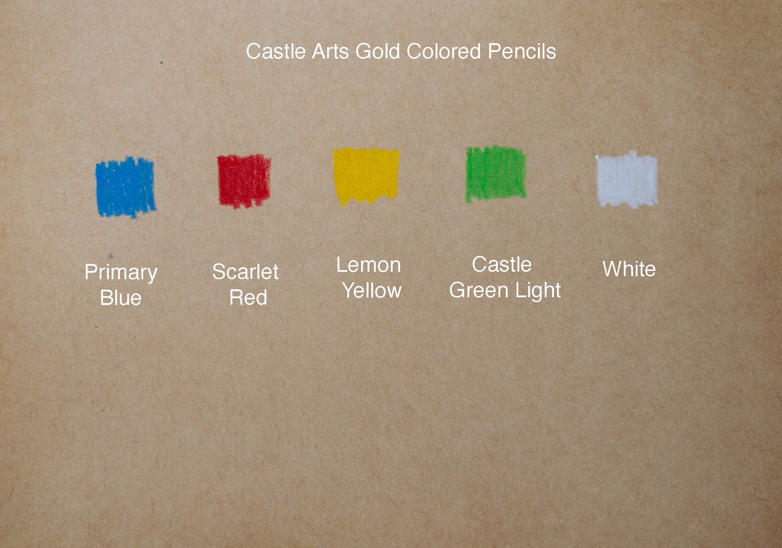 Castle Arts Gold Colored Pencils Review  120 Gold Castle Arts Colored  Pencils. — The Art Gear Guide