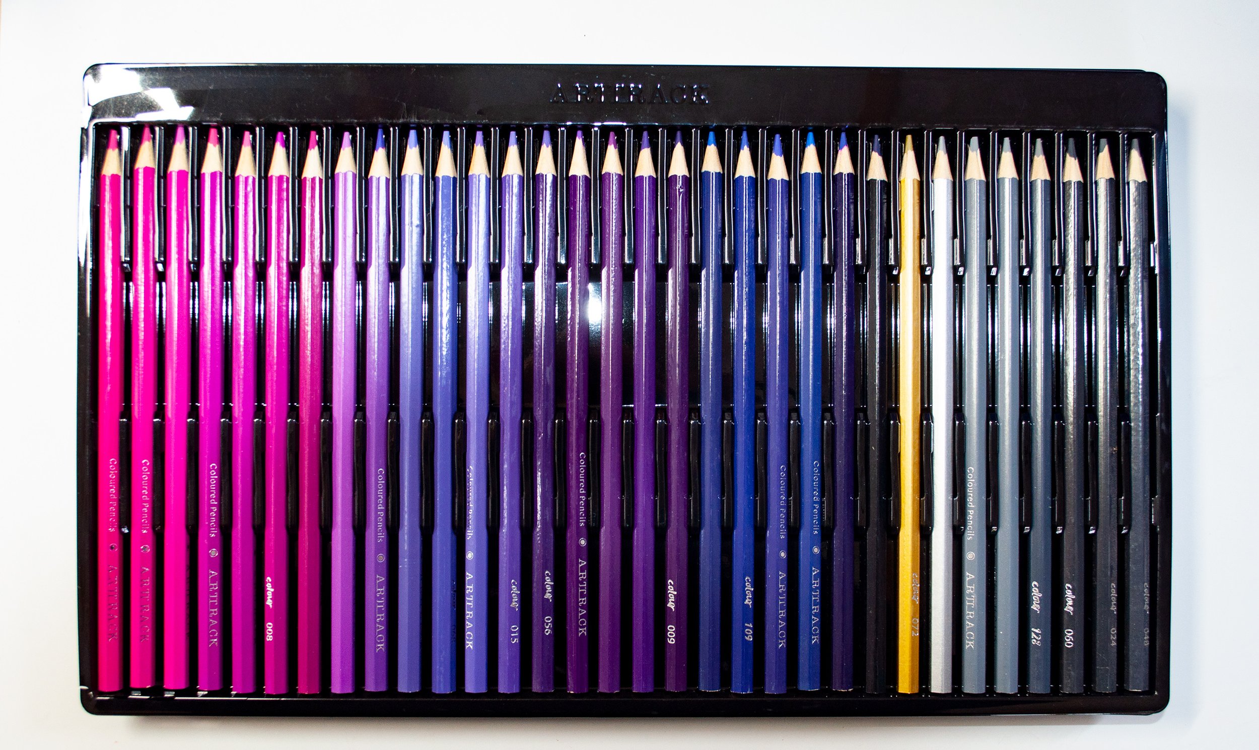 Arttrack Oil-Based Colored Pencils - Set of 12