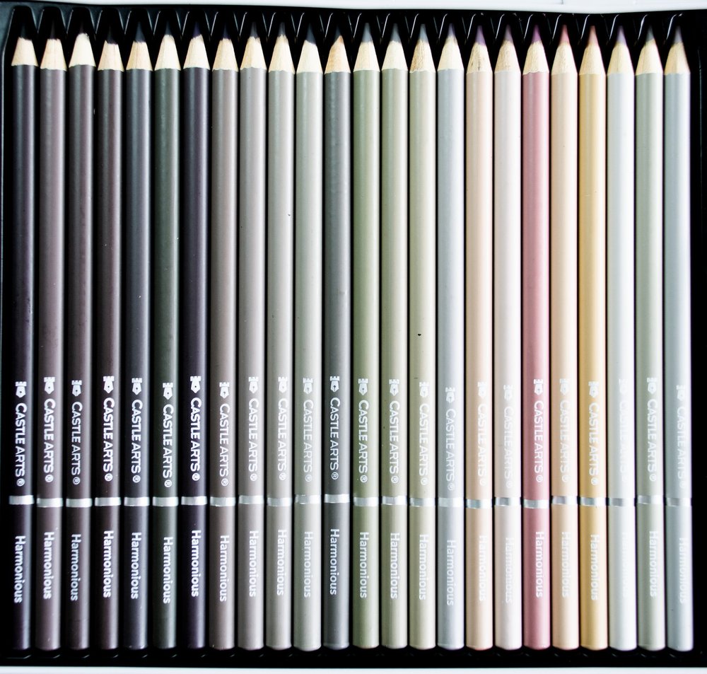Castle Arts Harmonious Coloured Pencil 72 Set Review | Castle Arts Coloured Pencils — The Art ...