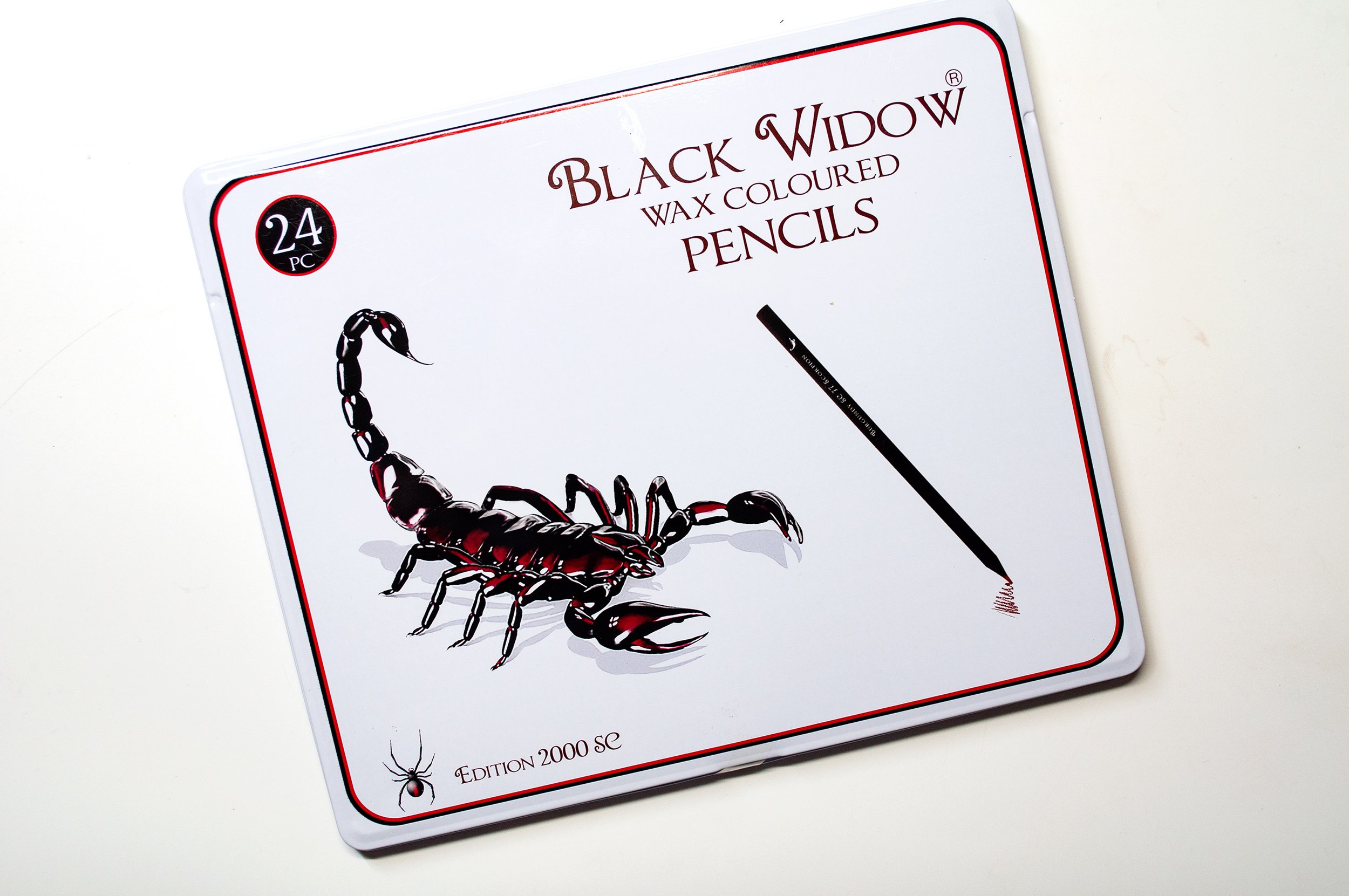Dragon Black Widow Colored Pencil Review & Another Free Giveaway For 3  Lucky People 