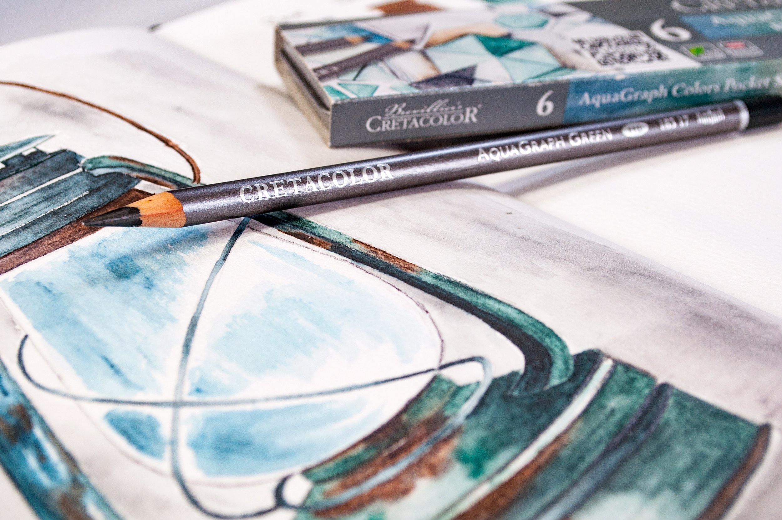 Sketching Media: Cretacolor Creativo Drawing Set (review