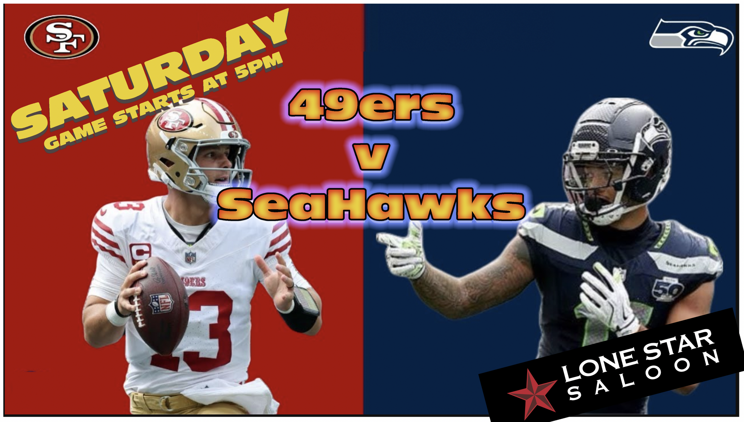 49ERS V SEAHAWKS
