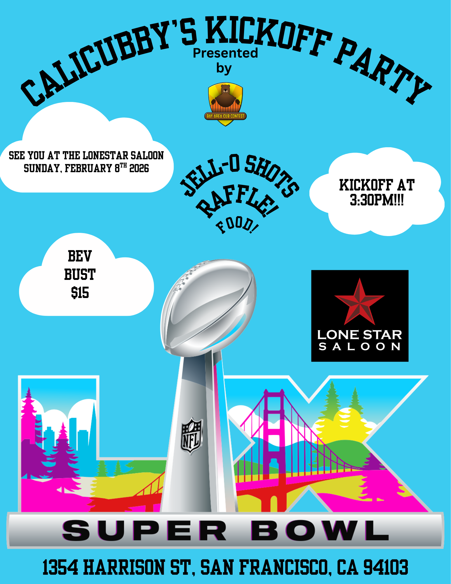 Superbowl &amp; 2026 Bay Area Cub, Calicubby Beer Bust