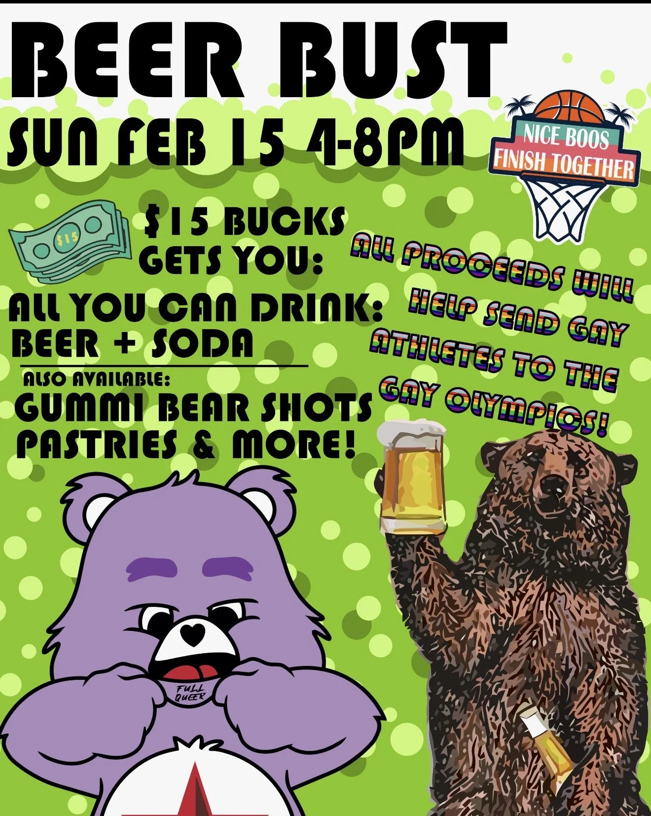 Gay Athletes Fundraiser Beer Bust