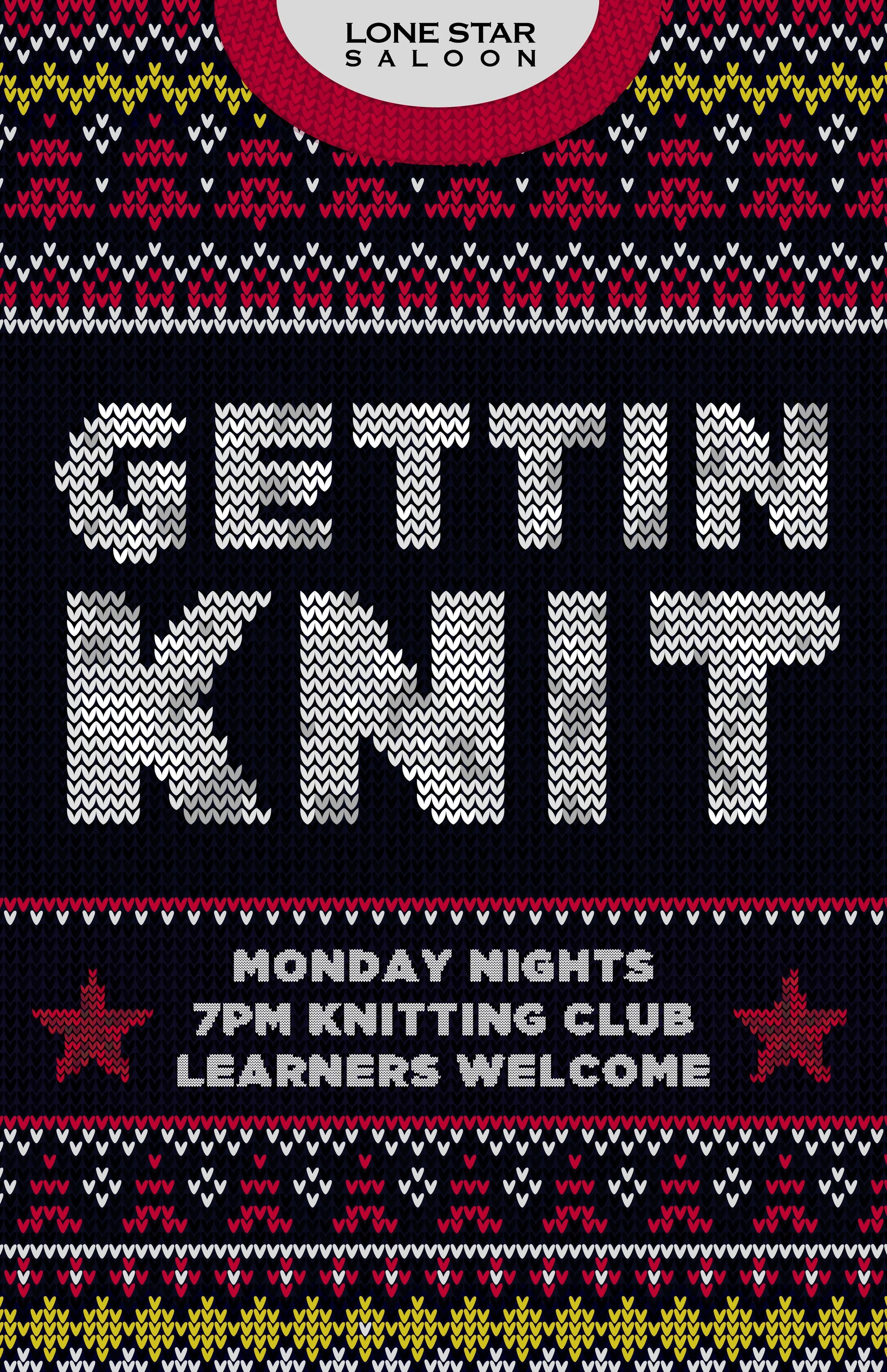 GETTIN KNIT - KNITTING NIGHT