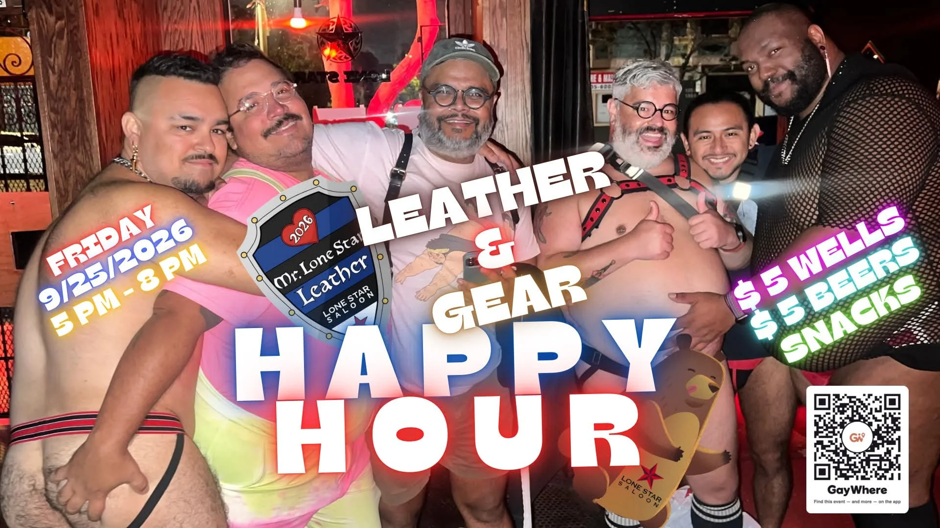 Leather and Gear Happy Hour