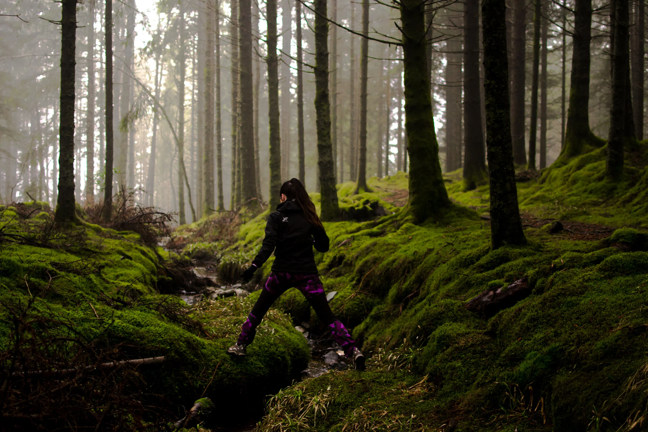 Outdoors social media project, hiking content creator