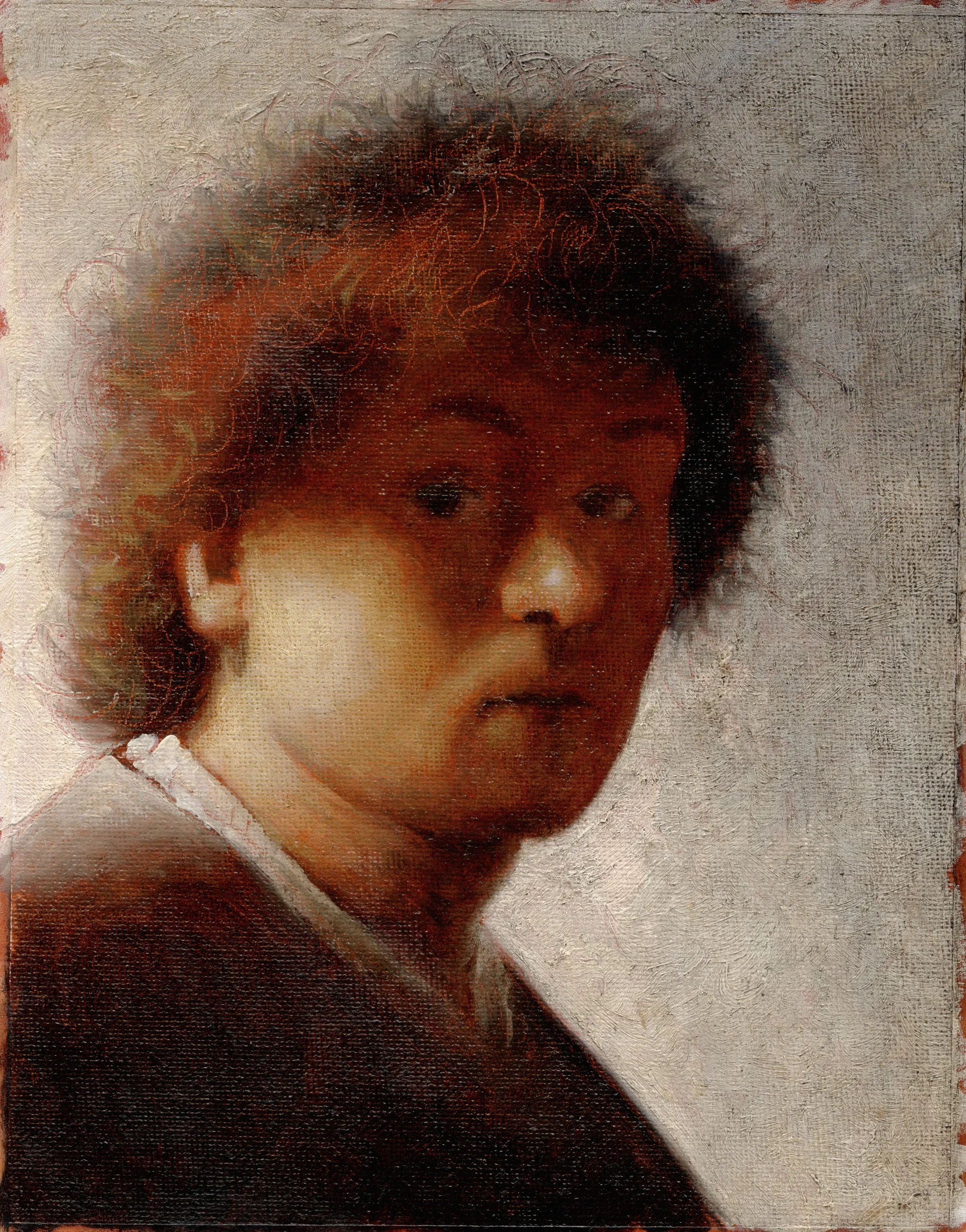 Rembrandt self portrait copy