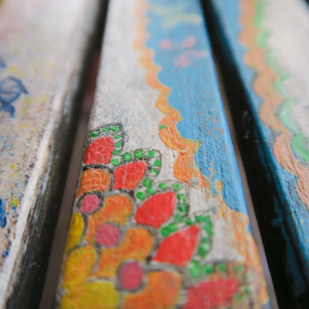 Even the tables were a thing of beauty. 