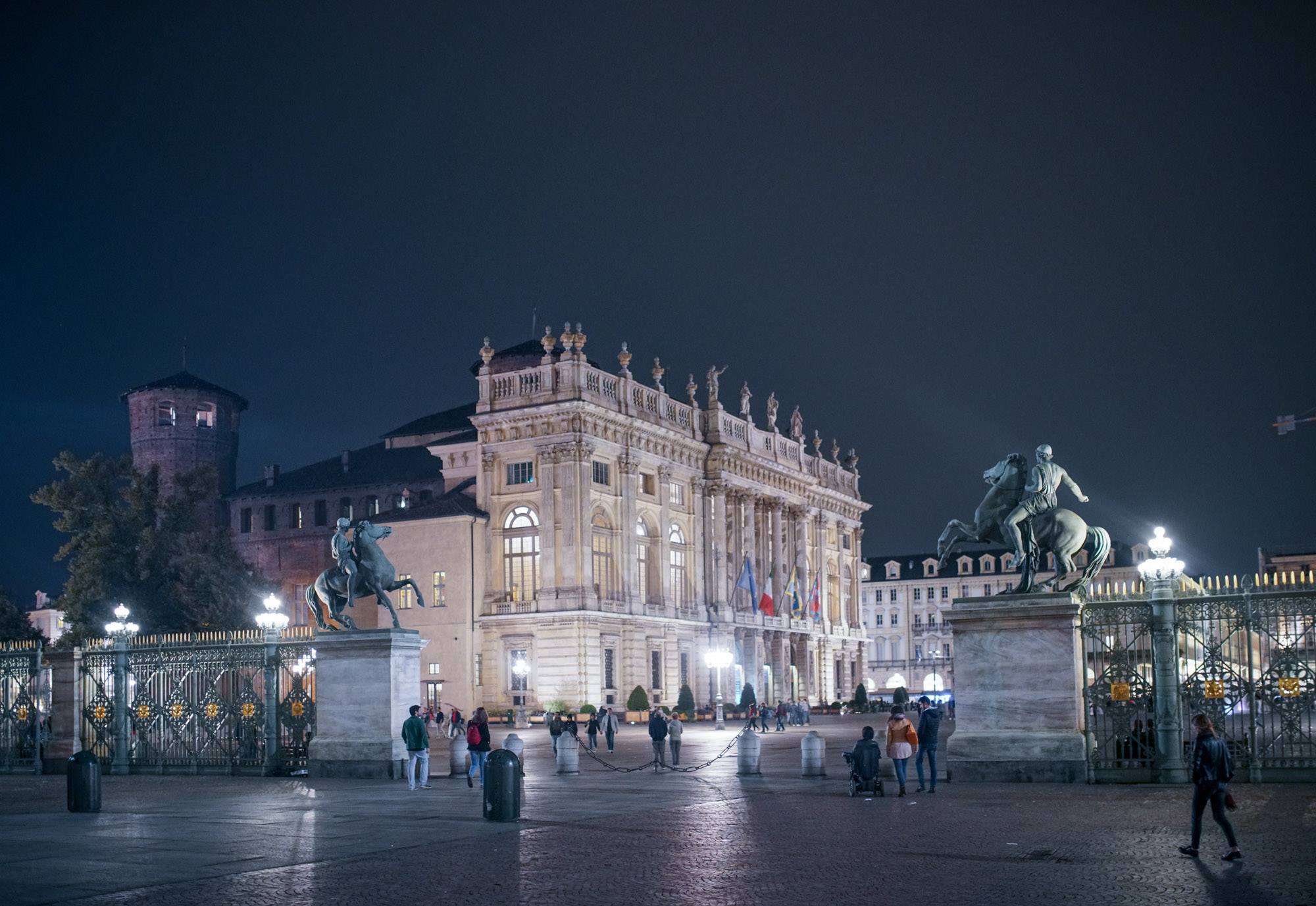 Turin by night.