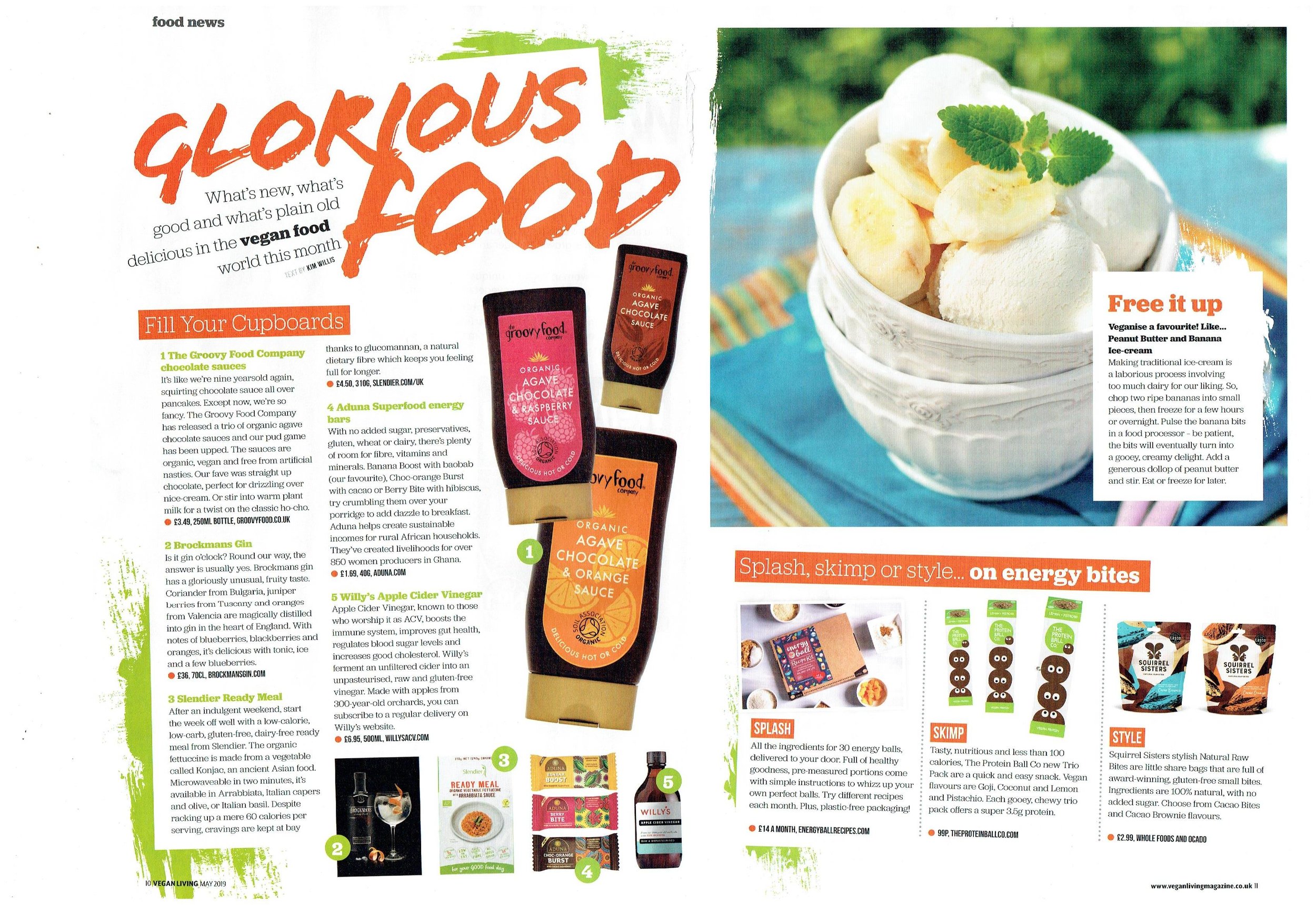 May’s glorious food pages. I ate all of the above.