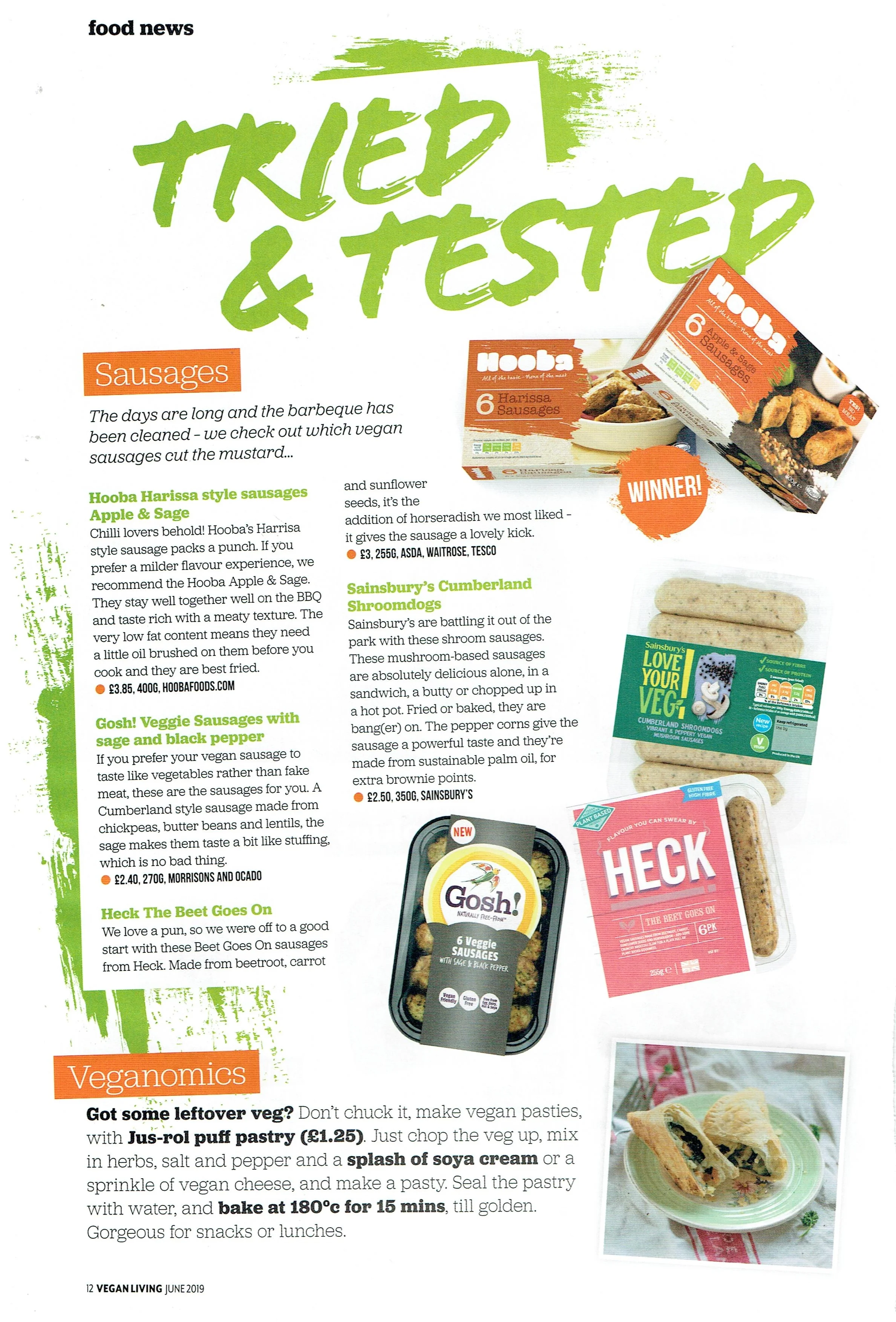 On these pages, I get to taste test things I love.