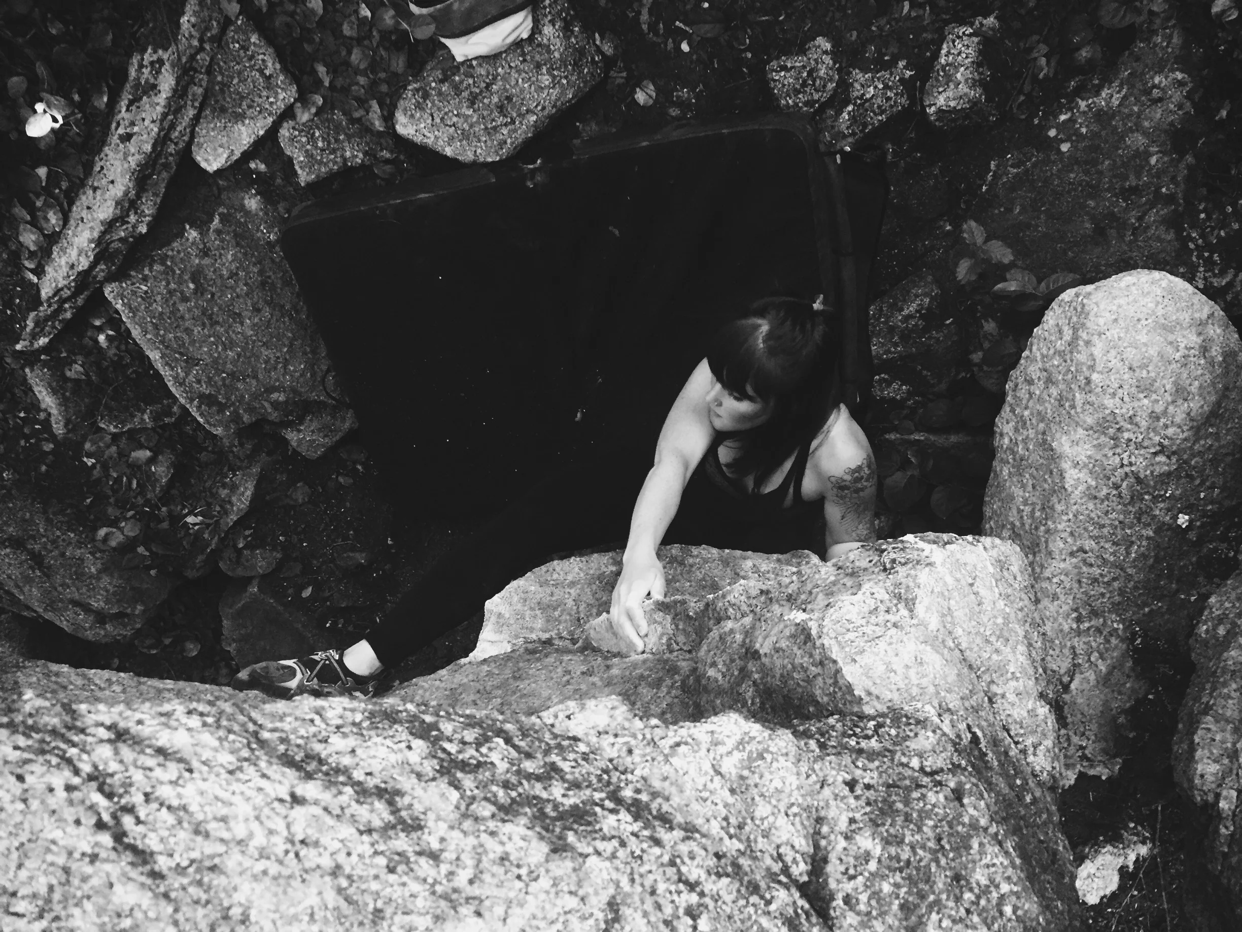 Bouldering is one of my favorite hobbies.