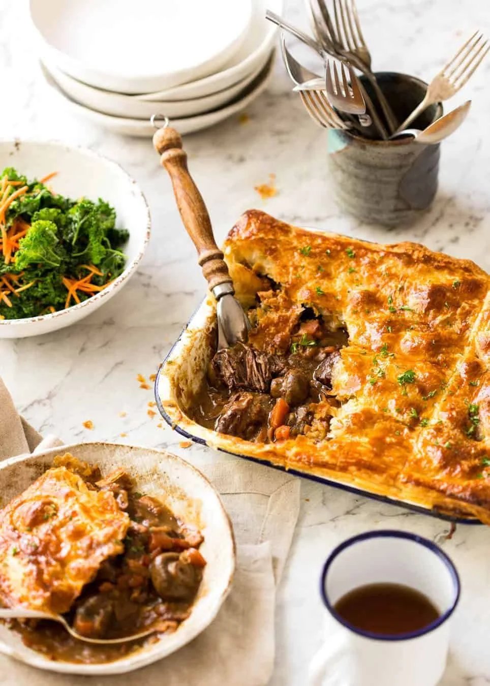 Beef and Mushroom Pie