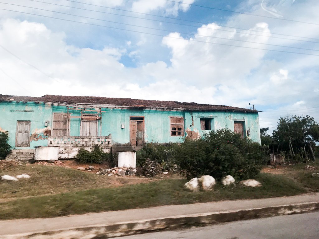 We drove all back roads from Santa Clara to Trinidad – hard realities of a third world country