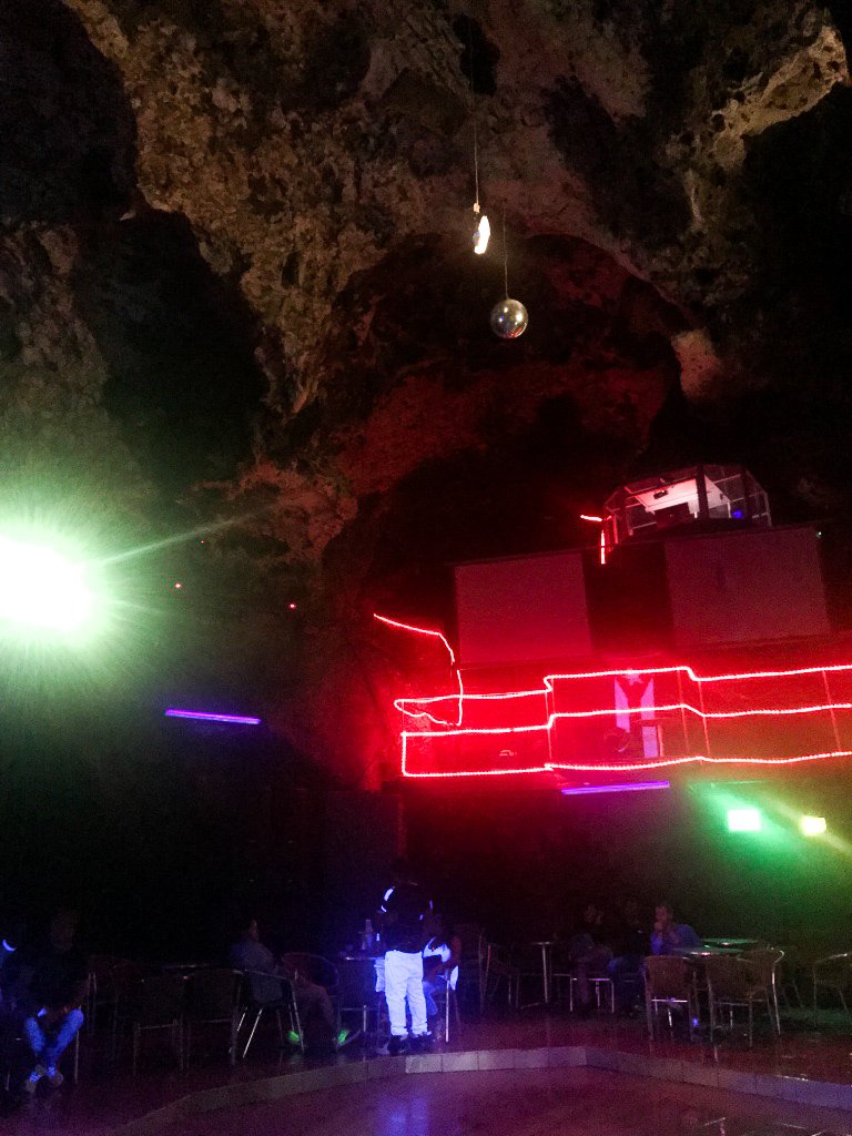 Finished the night off at the Disco Cave *who goes out at 11pm on a Sunday night?! This place was PACKED