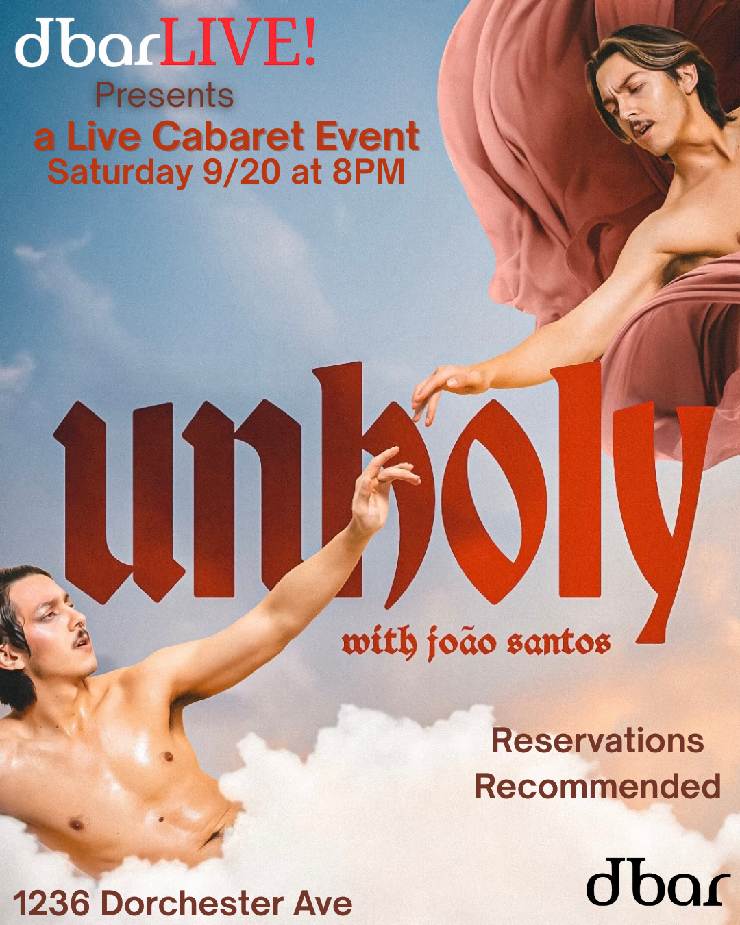 Live Cabaret Event at dbar!