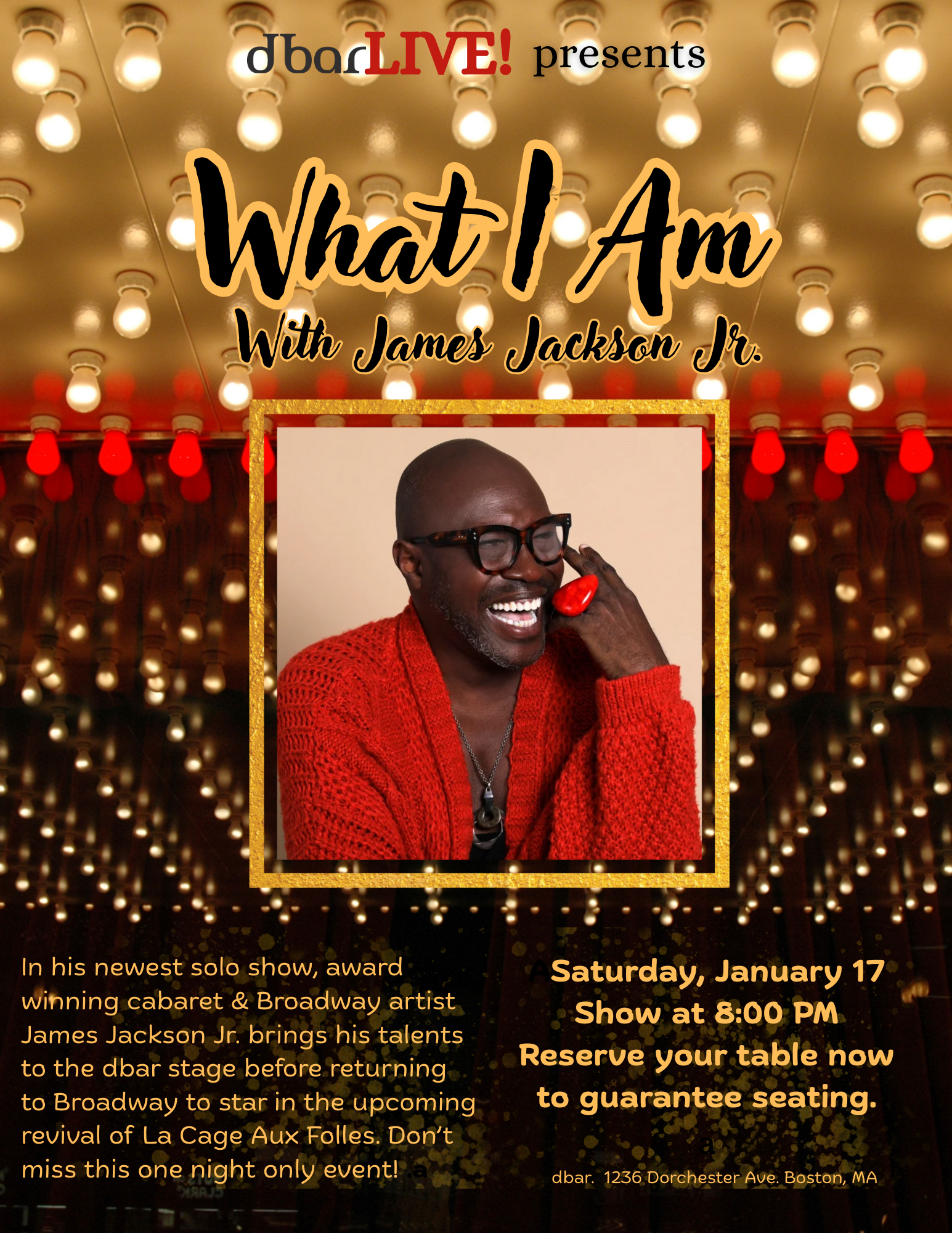 "What I am" - Cabaret Event