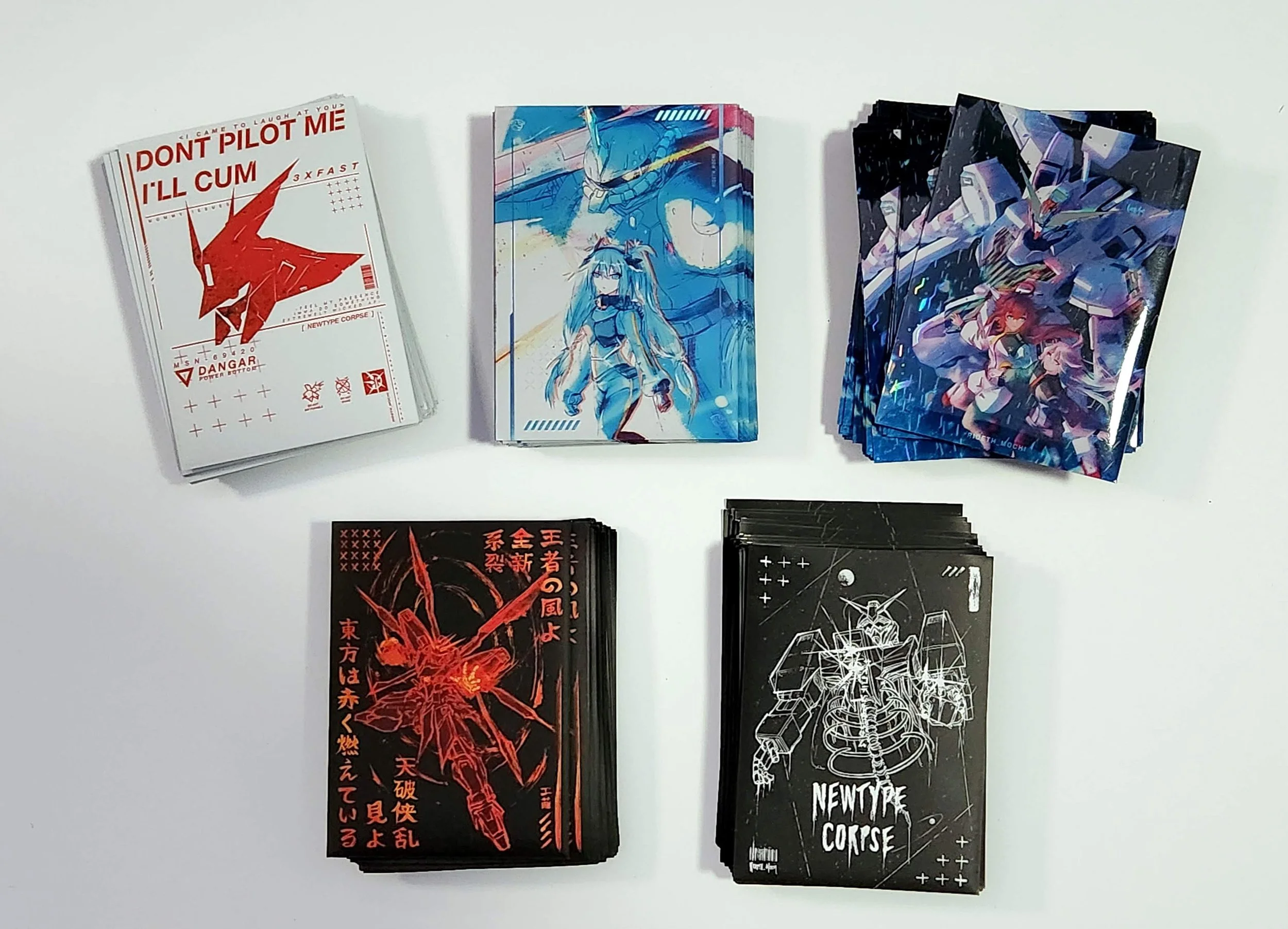 Burning G Gundam TCG Card Sleeves by Rideth_Mochi — Rideth_Mochi