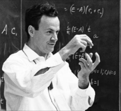 California Institute of TechnologyProfessor Richard Feynman, the father of nanotechnology.