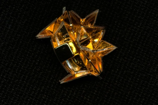MIT’s initial origami prototype, developed in 2015.