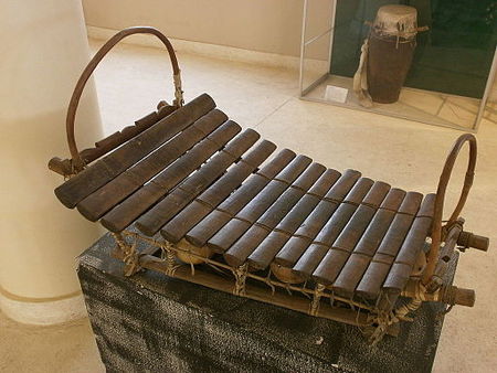 A Bwa xylophone from Mali.