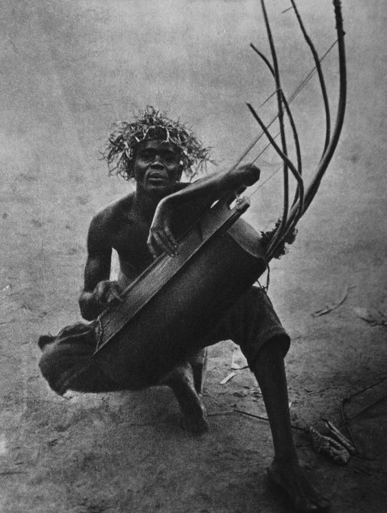 A Congo musician.