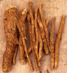 Sacramental iboga roots.