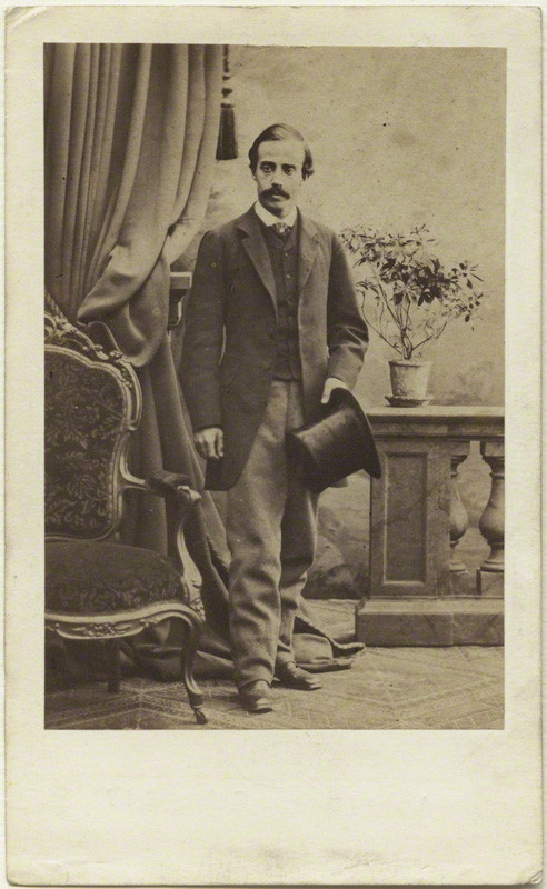 Paul Du Chaillu in London, 1860s. Courtesy of National Portrait Gallery, London.