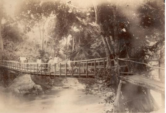 Above: a photo taken by explorer Henry Morton Stanley.