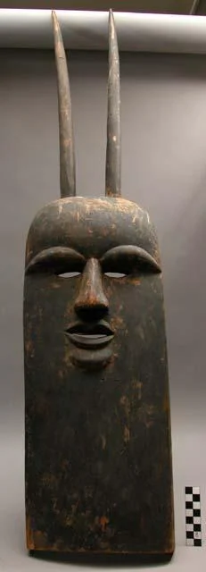 A Ngi cult mask from forest region of south Cameroon.