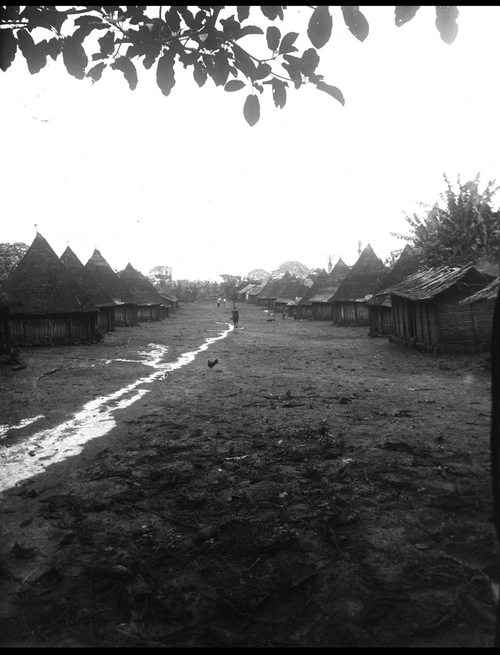 A street in Nyasoso, Cameroon.