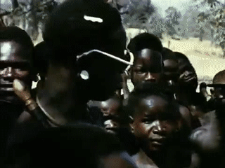 Above: Songhai dancers in Nigeria.