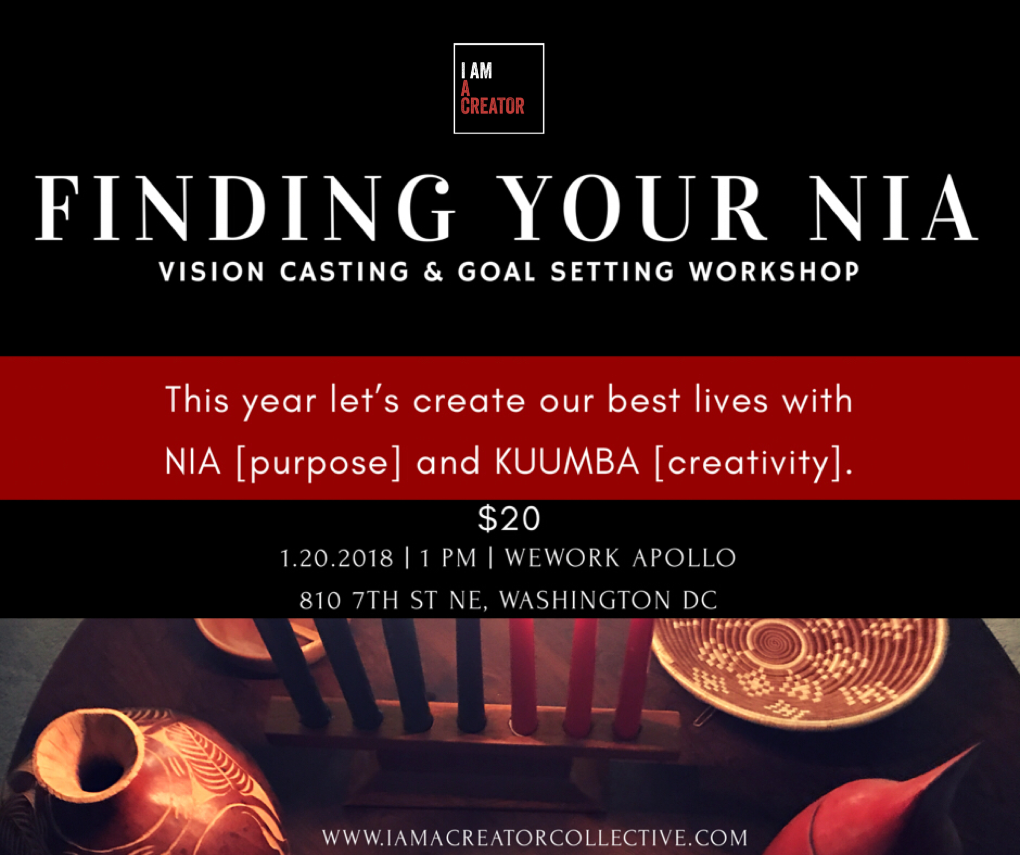 Finding Your Nia: Become A Creator Of Your Best Life in 2018