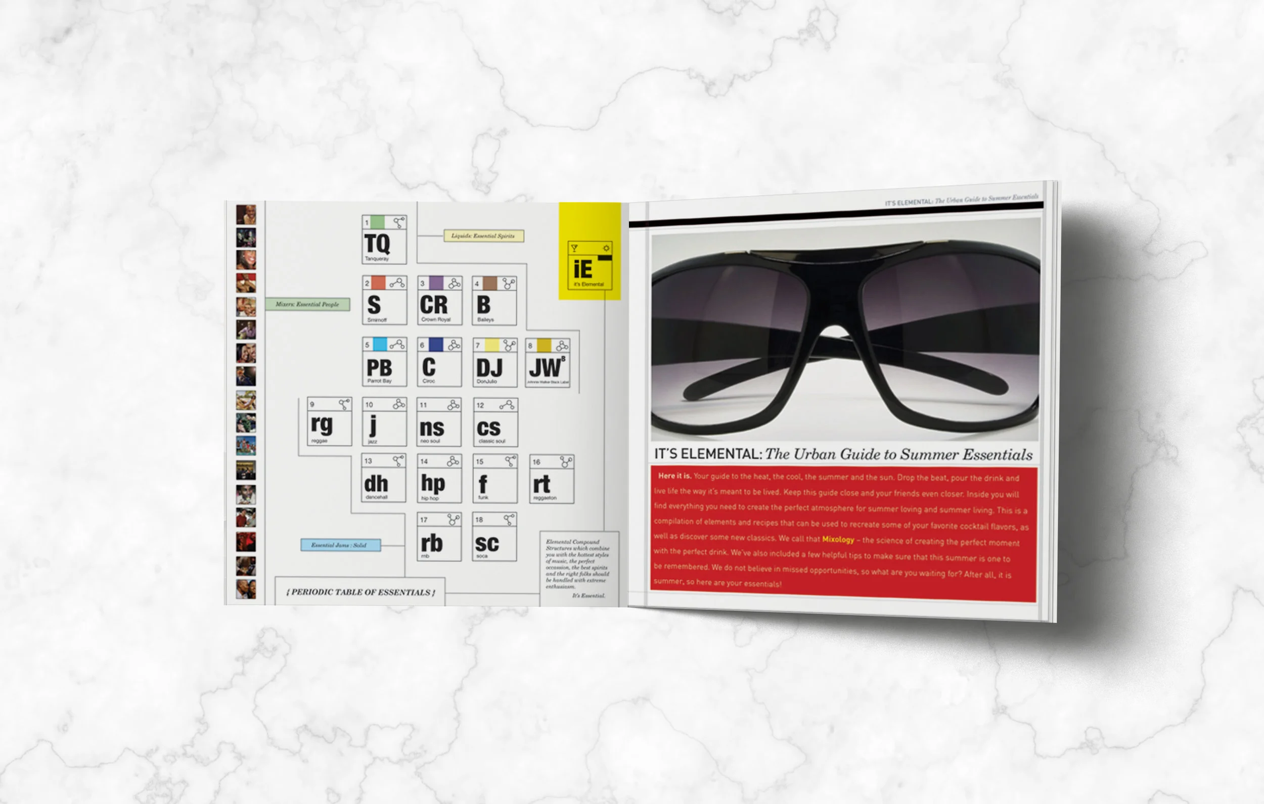 Diageo Mini Brand Book Interior