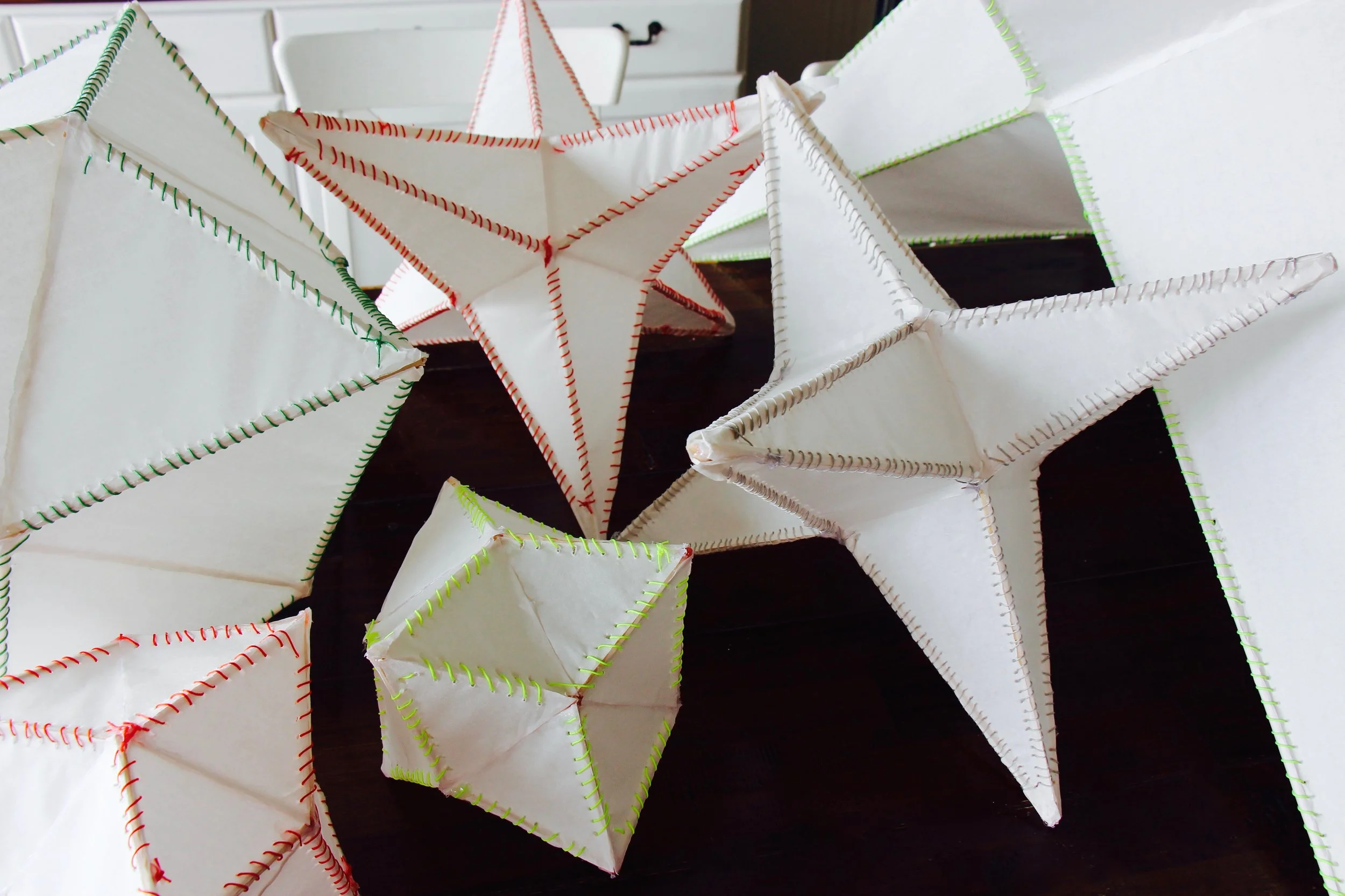 condensed and pointed stars ... beautiful geometry