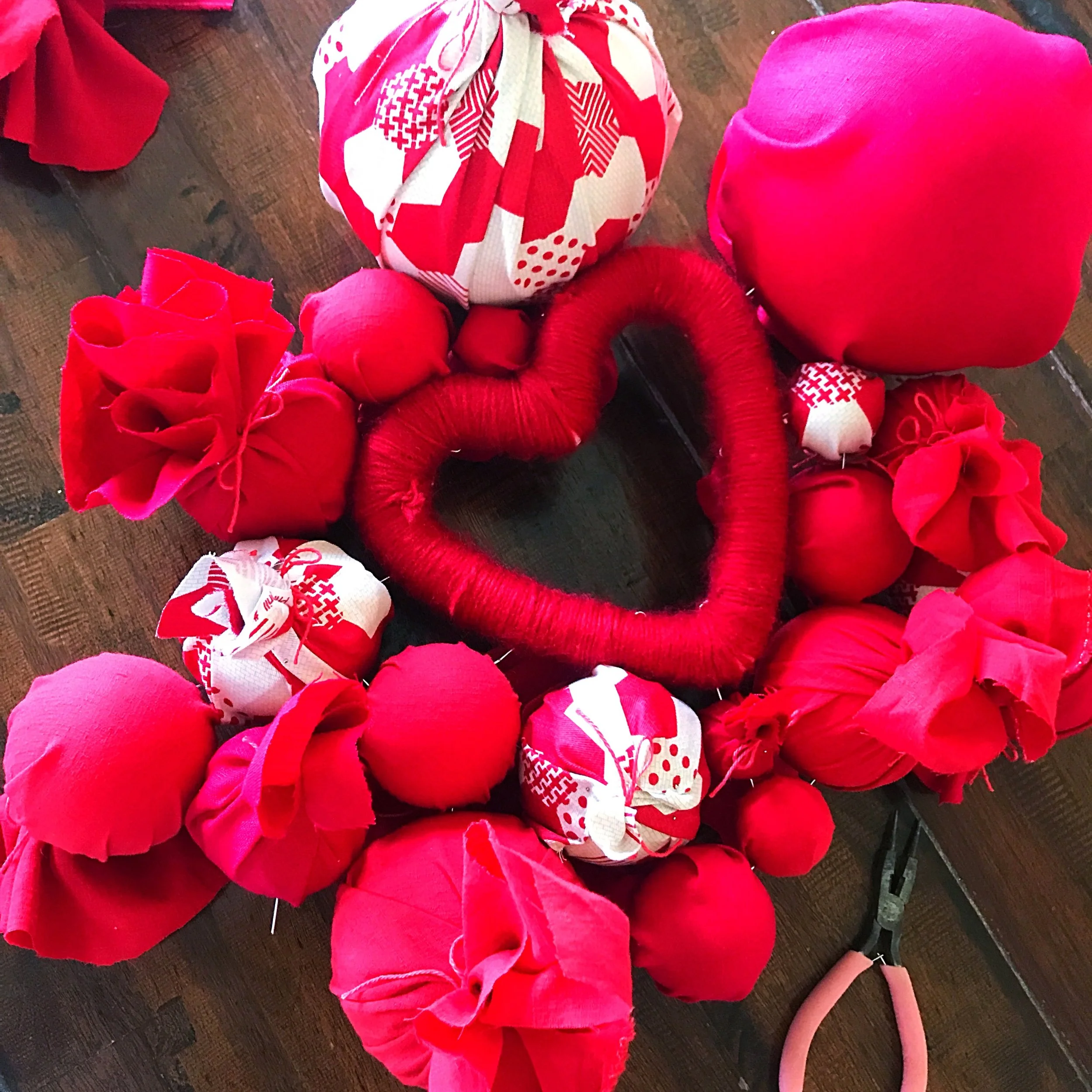 So beautiful visually and texturally working with these stunning fabrics …