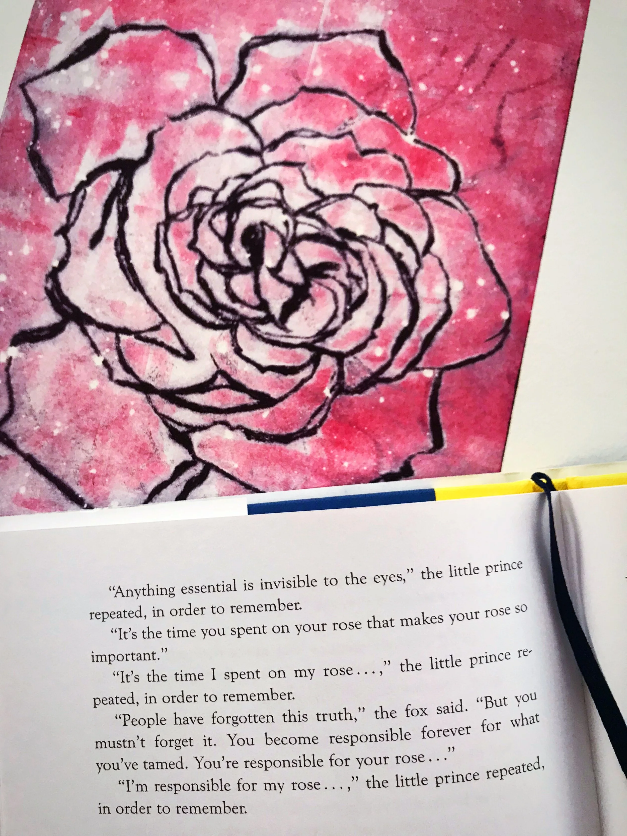 'it is the time you have wasted for your rose that makes your rose so important' The Little Prince