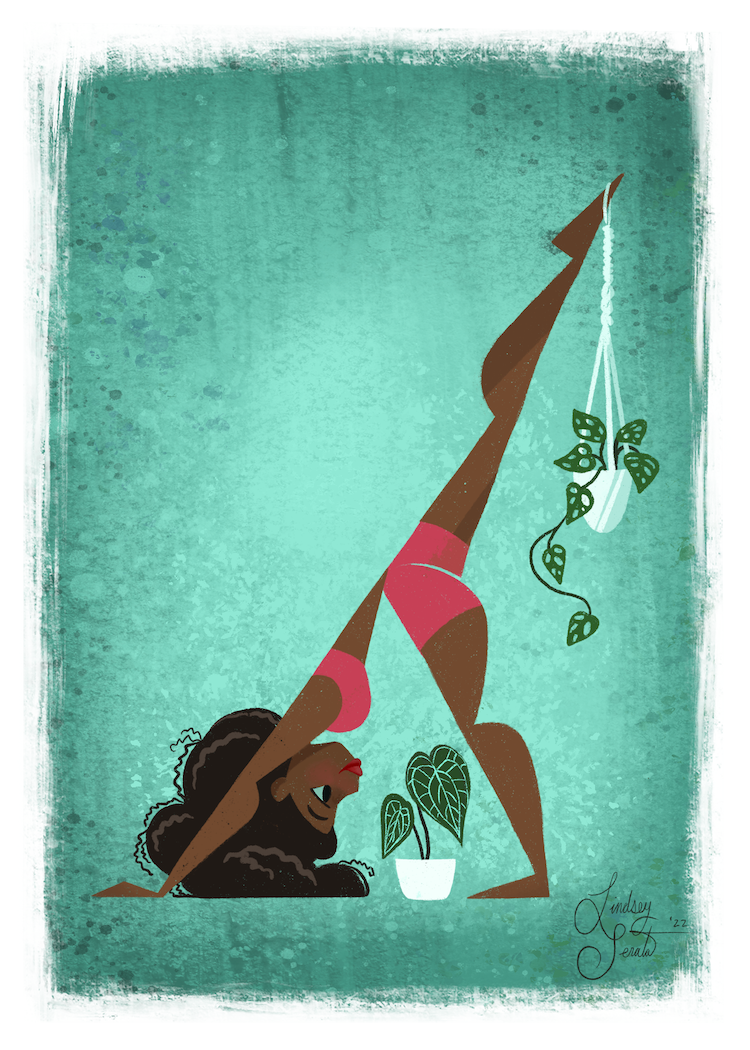 Plant Girl Yoga 5x7.png
