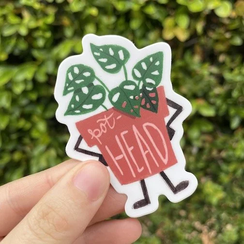 Pothead Sticker