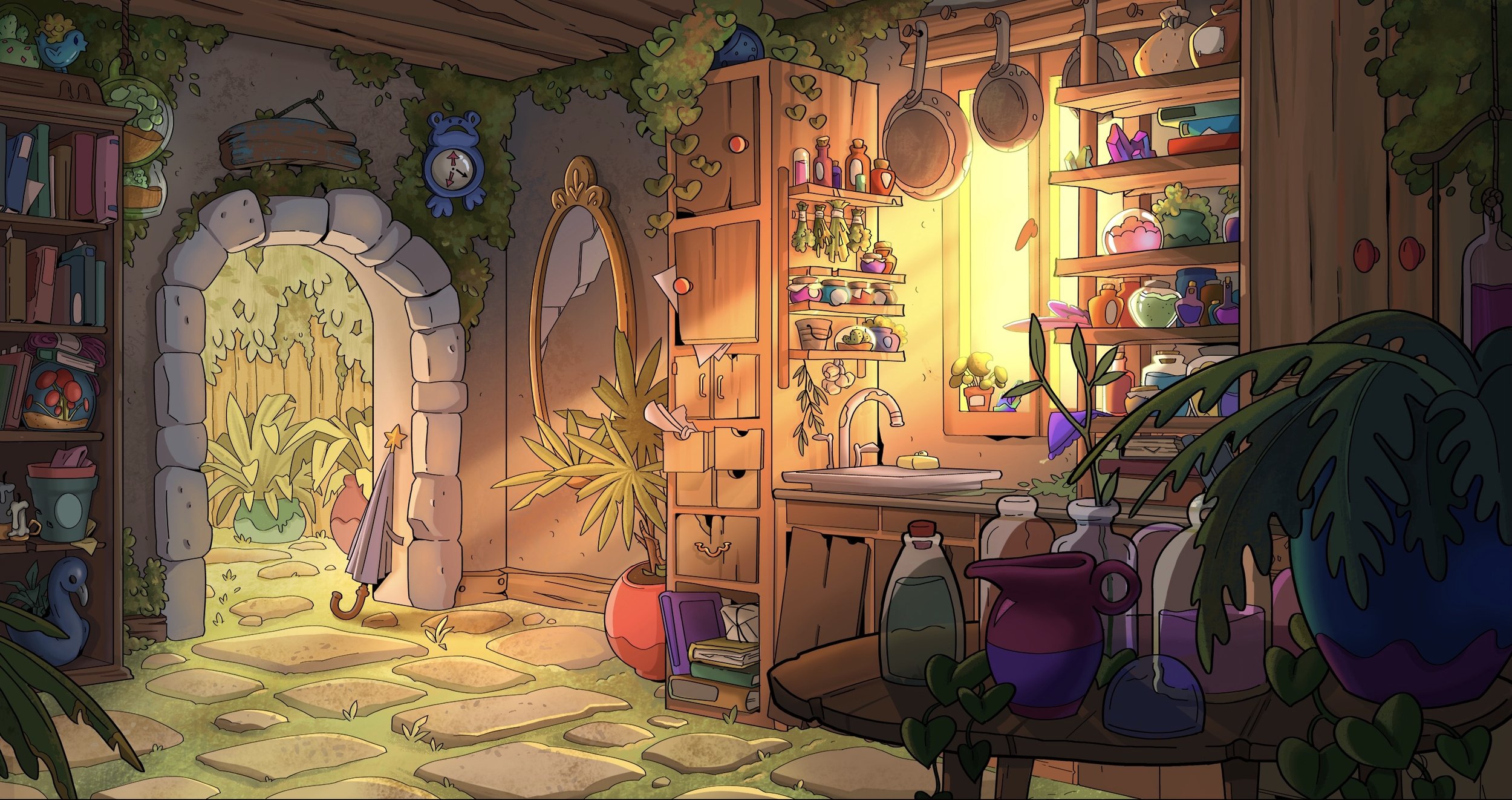 Background Painting, Lindsey Serata Layout, Devin Elle Kurtz